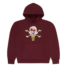 Load image into Gallery viewer, ICECREAM CONES & BONES OCTANE HOODIE (PLUM)