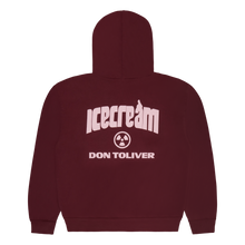 Load image into Gallery viewer, ICECREAM CONES & BONES OCTANE HOODIE (PLUM)