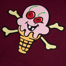 Load image into Gallery viewer, ICECREAM CONES & BONES OCTANE HOODIE (PLUM)