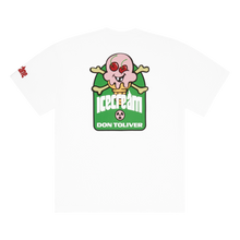 Load image into Gallery viewer, ICECREAM CONES & BONES OCTANE TEE (WHITE)