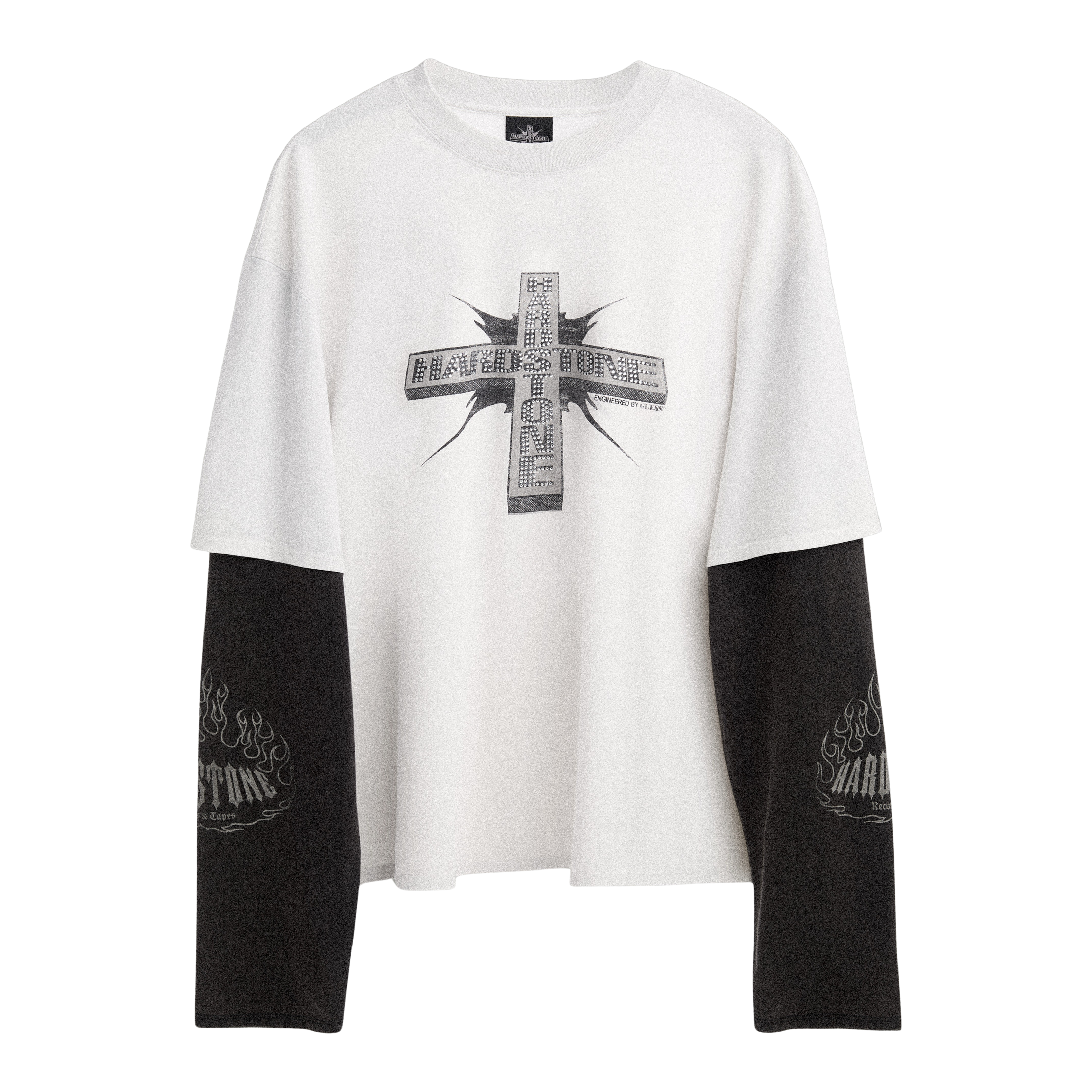 HARDSTONE LAYERED LS TEE (WHITE) – Don Toliver | Official Store