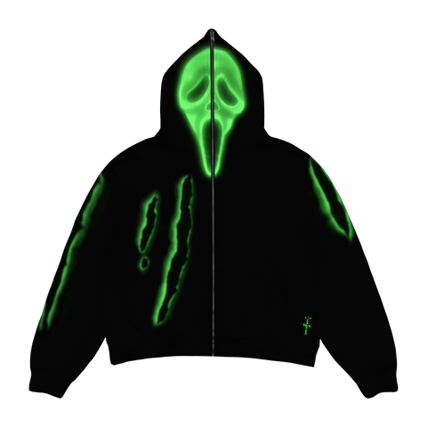 DON TOLIVER X SCREAM X CJ FULL ZIP SLASHER HOODIE