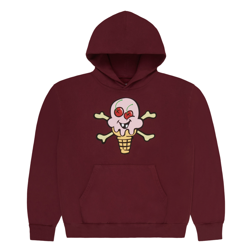 ICECREAM CONES & BONES OCTANE HOODIE (PLUM) – Don Toliver