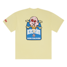 Load image into Gallery viewer, ICECREAM CONES &amp; BONES OCTANE TEE (BUTTER)

