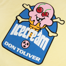 Load image into Gallery viewer, ICECREAM CONES &amp; BONES OCTANE TEE (BUTTER)
