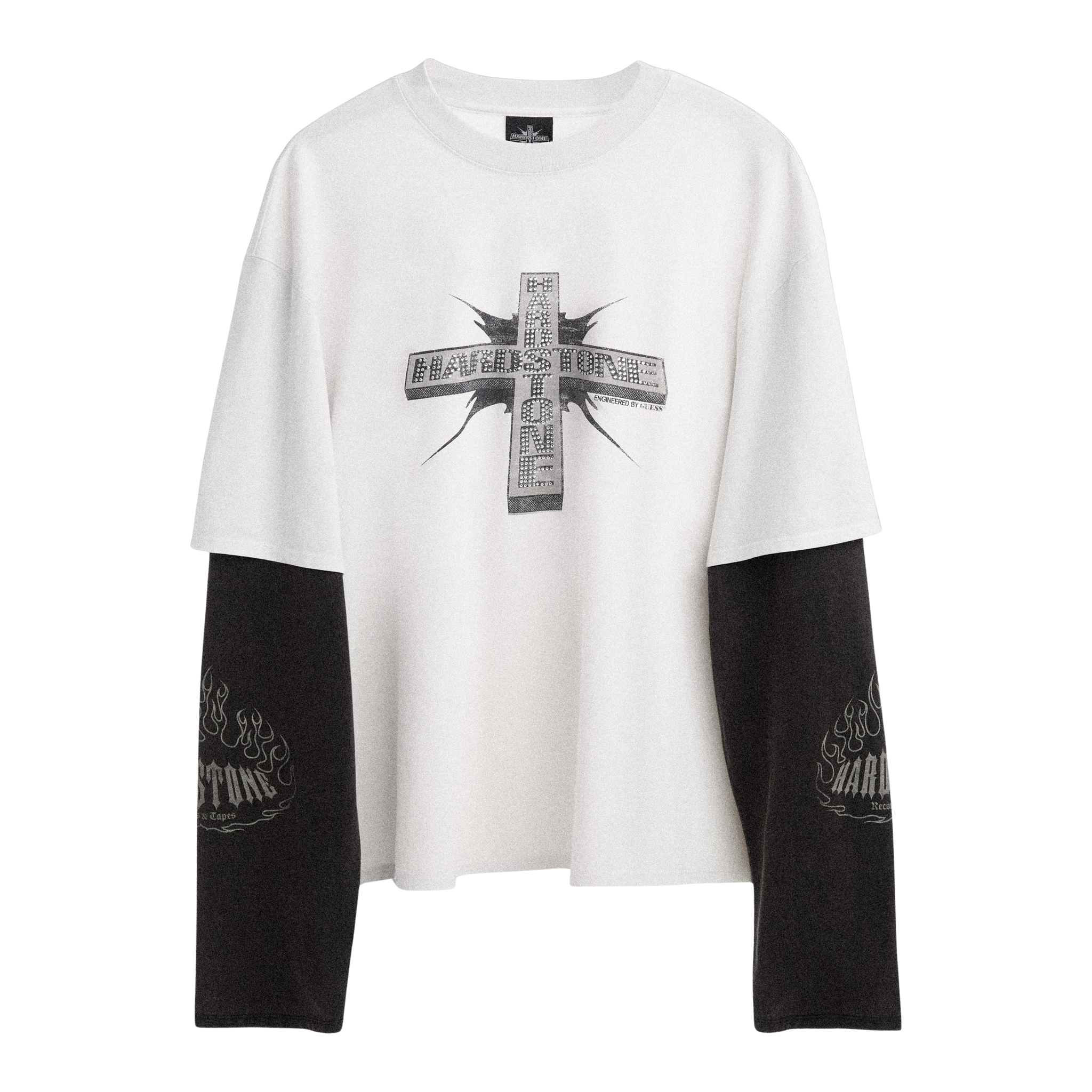 HARDSTONE LAYERED LS TEE (WHITE) – Don Toliver | Official Store