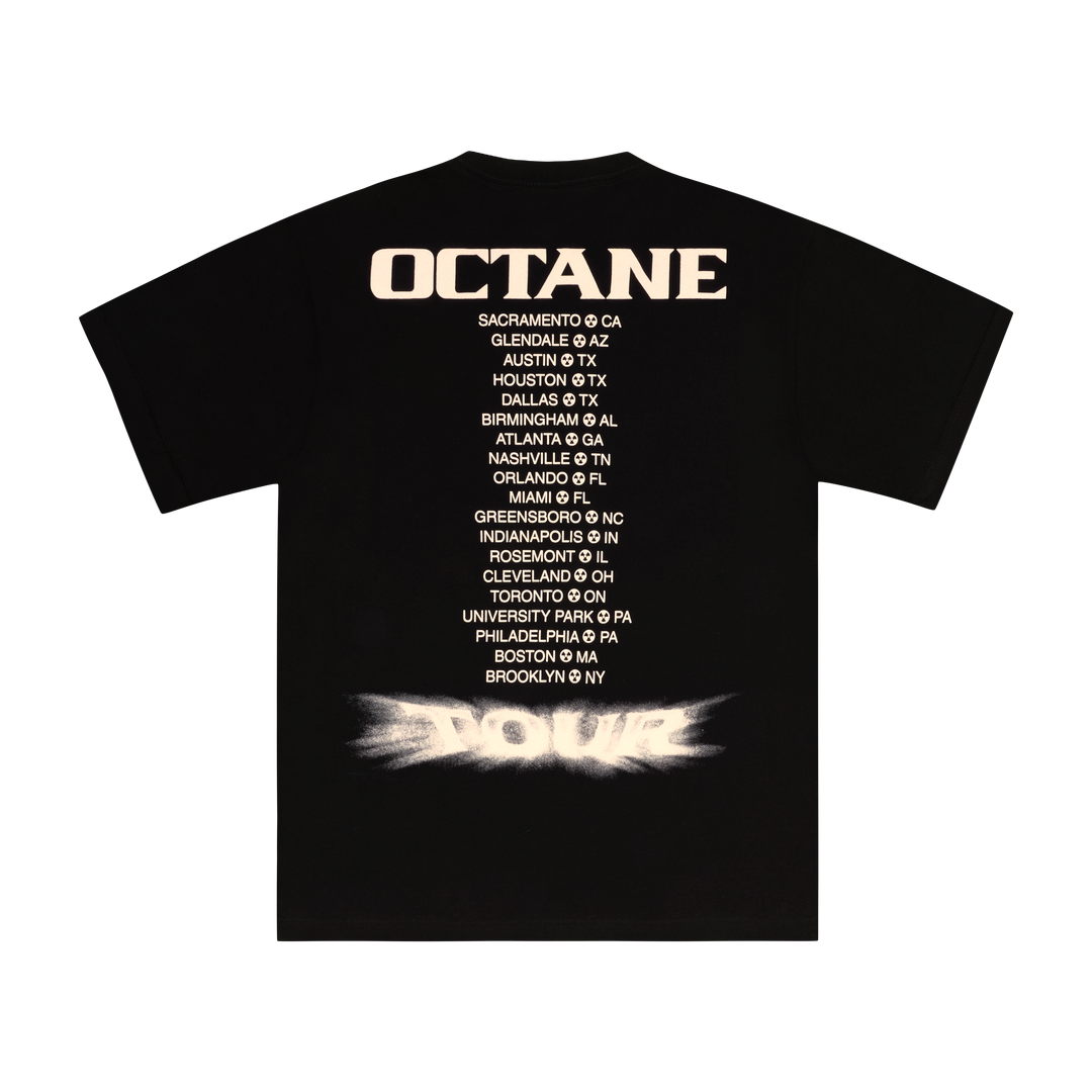Don Toliver Presents OCTANE Tシャツ OCTANE COVER TEE TOUR EDITION – Don Toliver | Official Store