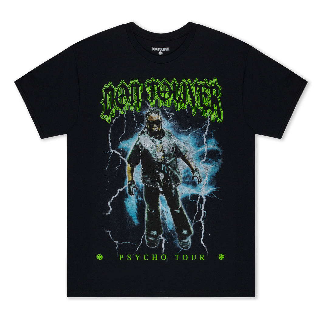PSYCHO TOUR LIGHTNING TEE – Don Toliver | Official Store